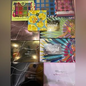 Large Bundle of BH Cosmetics Eyeshadow Palettes *10* Hard To find Palettes